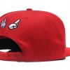 Street Dance Flat-Brimmed Hat Men Dkateboard Baseball Cap Masked Embroidery Hat