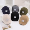 Solid-color Light Board Label Short Brim Quick-dry Thin Style Sun Protection Trendy Casual Baseball Cap Suitable For Outings, Outdoor Travel, Sports
