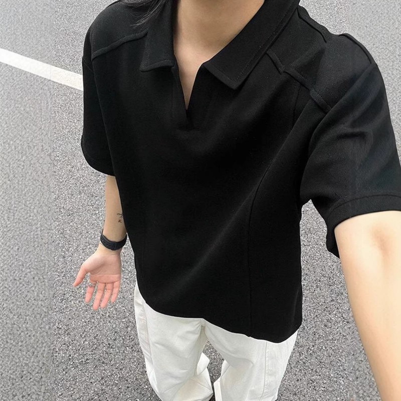 Men's Casual Retro Short-Sleeve Top