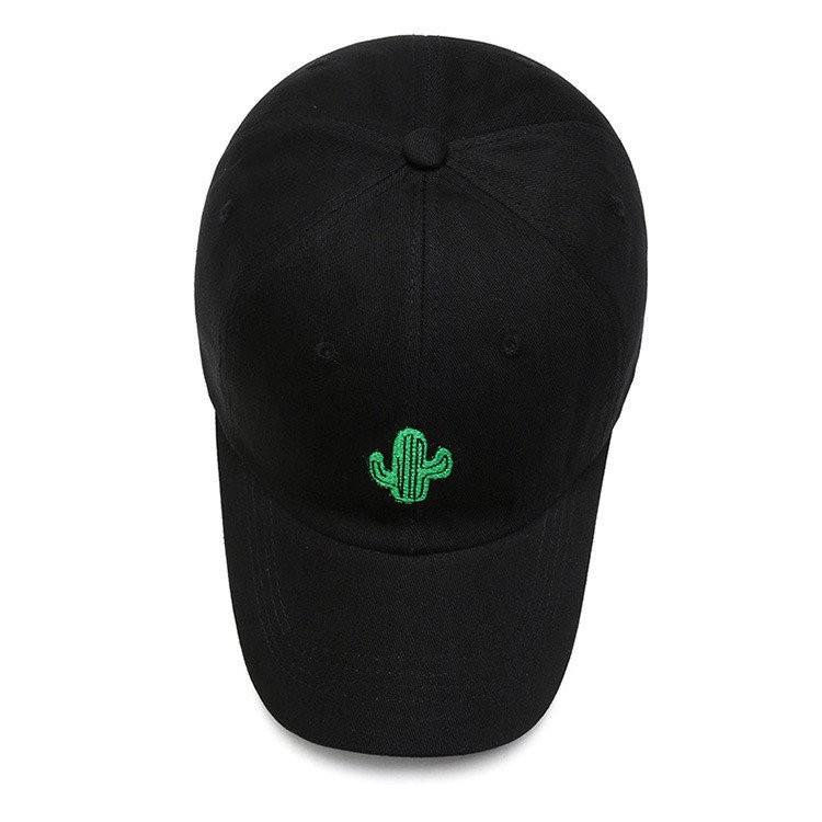 Embroidery cartoon pattern baseball cap men