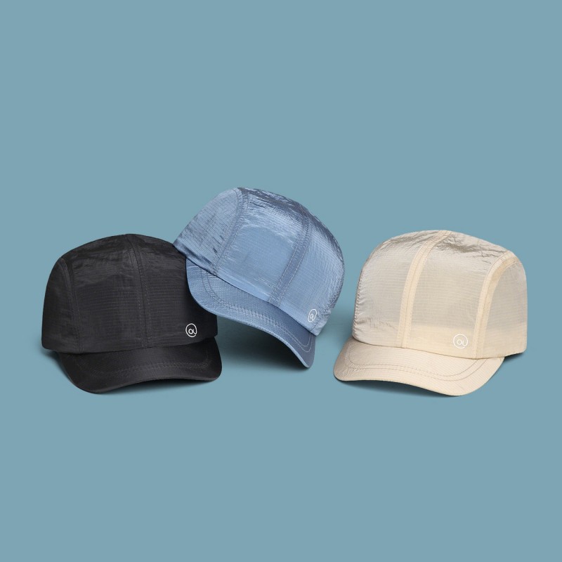 Solid-color Letter Pattern Waterproof Lightweight Casual Simple Style Sun-protective Baseball Cap For Daily Exercise And Running