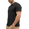Solid-color Crewneck Short-sleeve Cotton Casual Sports Minimalist T-shirt