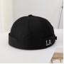 Single-color Quick-drying Lightweight Foldable Stylish And Cool Gentleman's Hat Without Brim, Suitable For Daily Shopping, Outdoor Commuting.