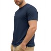 Solid-color Crewneck Short-sleeve Cotton Casual Sports Minimalist T-shirt