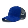 Solid-color Breathable Mesh Unisex Baseball Capversatile For All Seasons