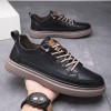 New Casual Sneakers For Men Work Waterproof Flat Shoes