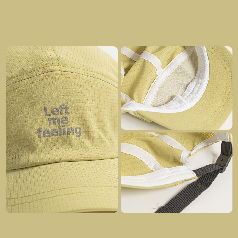 Men's Printed Quick-drying Thin Style Hat That Makes Face Look Smaller, Sun Protection, Fashionable And Casual. Great For Daily Outings And Sports. Pairable.