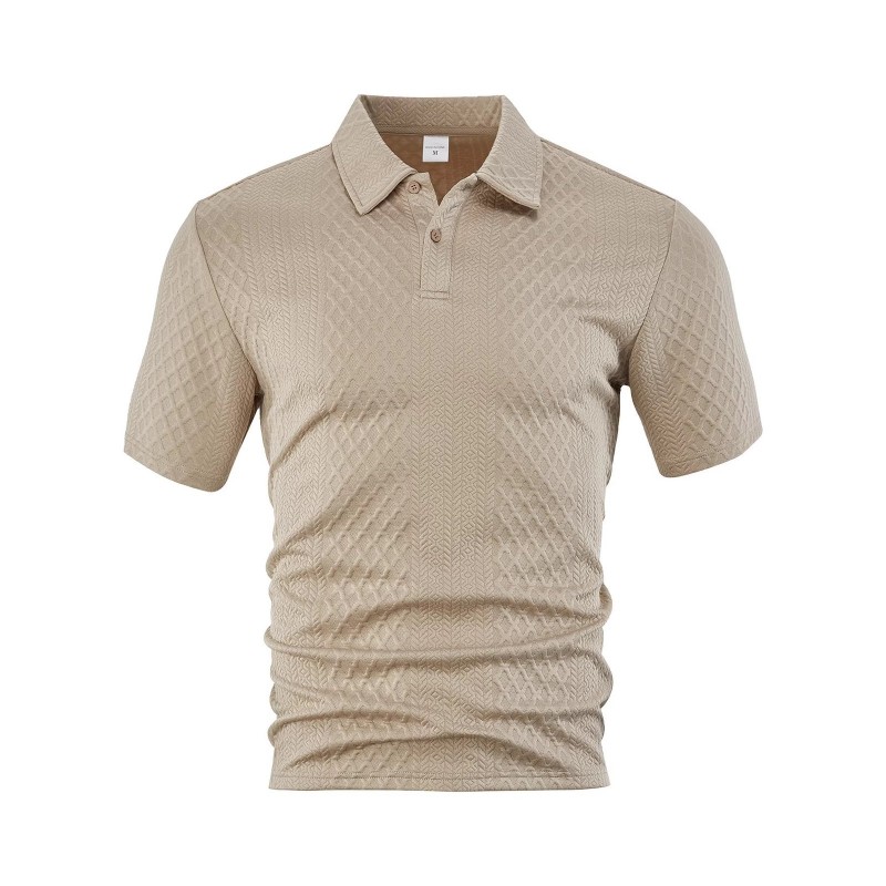 Men's Summer Thin Loose Breathable Casual Solid Color