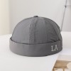 Single-color Quick-drying Lightweight Foldable Stylish And Cool Gentleman's Hat Without Brim, Suitable For Daily Shopping, Outdoor Commuting.