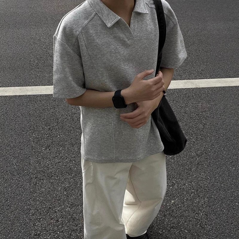 Men's Casual Retro Short-Sleeve Top