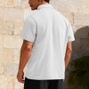 Men's Summer Thin Loose Breathable Casual Solid Color