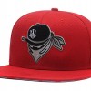 Street Dance Flat-Brimmed Hat Men Dkateboard Baseball Cap Masked Embroidery Hat