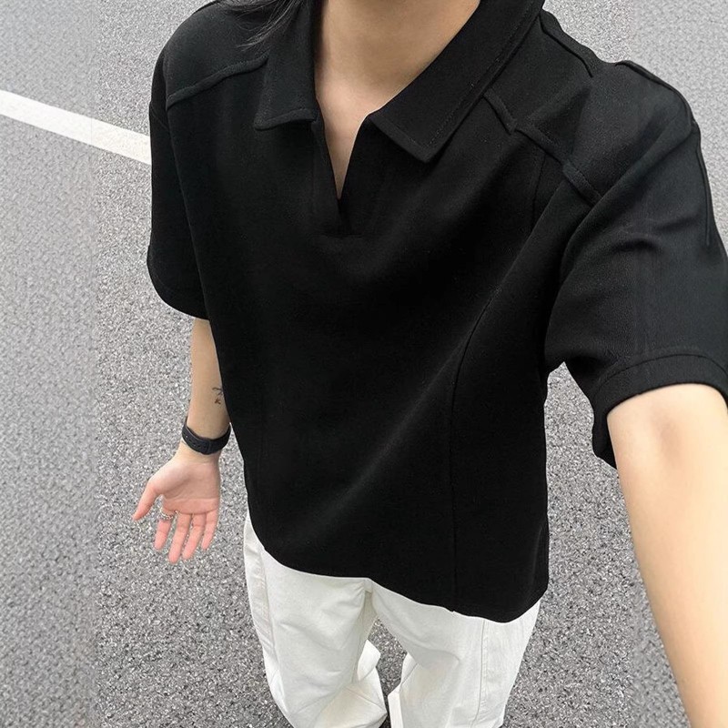 Men's Casual Retro Short-Sleeve Top