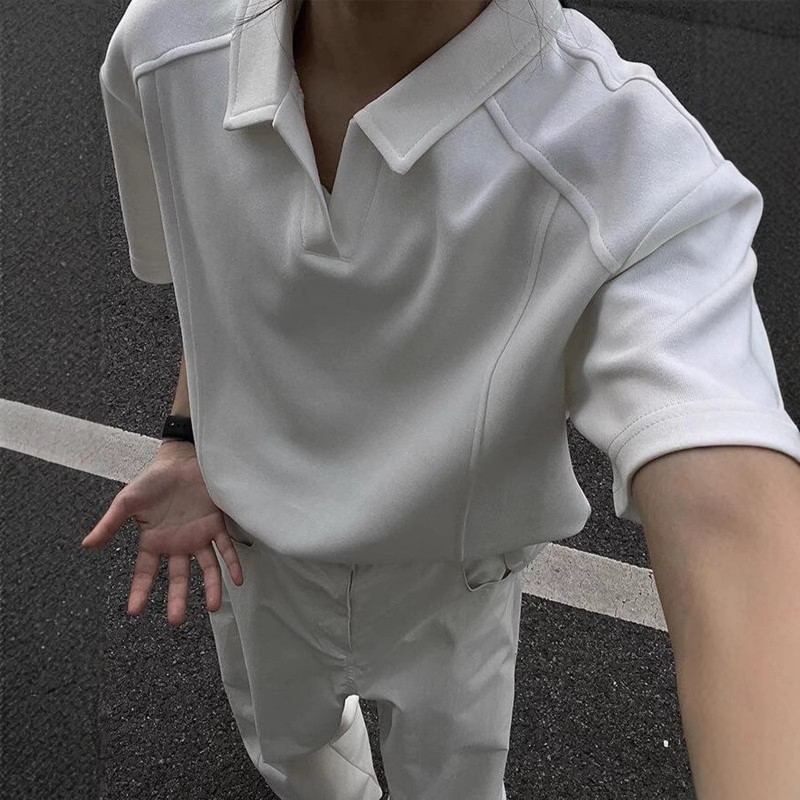 Men's Casual Retro Short-Sleeve Top