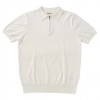 Men's Summer Short-Sleeve Simple Solid-Color Slim-Fit Knit Shirt