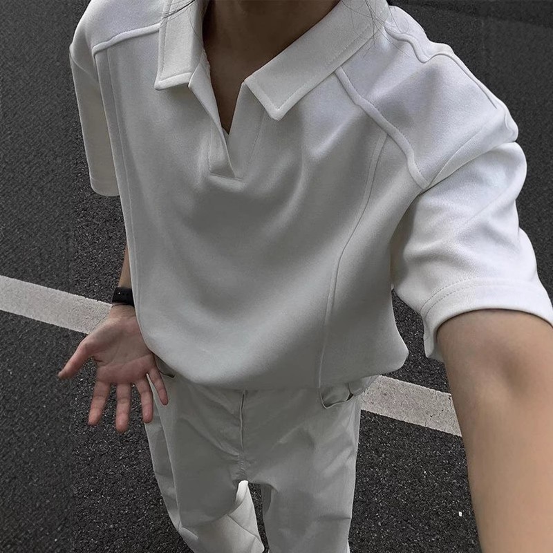 Men's Casual Retro Short-Sleeve Top