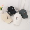 Men's Solid-color Embroidered Letter Baseball Cap Quick-drying Breathable With Ventilation Holes Lightweight Style Casual Sports Style Baseball Cap For Outdoor Hiking And Traveling