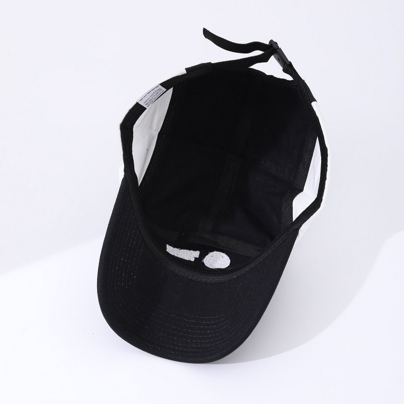 Men's Embroidered Icon Patchwork Letter Adjustable All-purpose Fashionable Baseball Cap Suitable For Outdoor Sun Protection, Hiking, Trekking And Fishing.