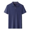 Men's Fashion Lapel Collar Simple Casual T-Shirt