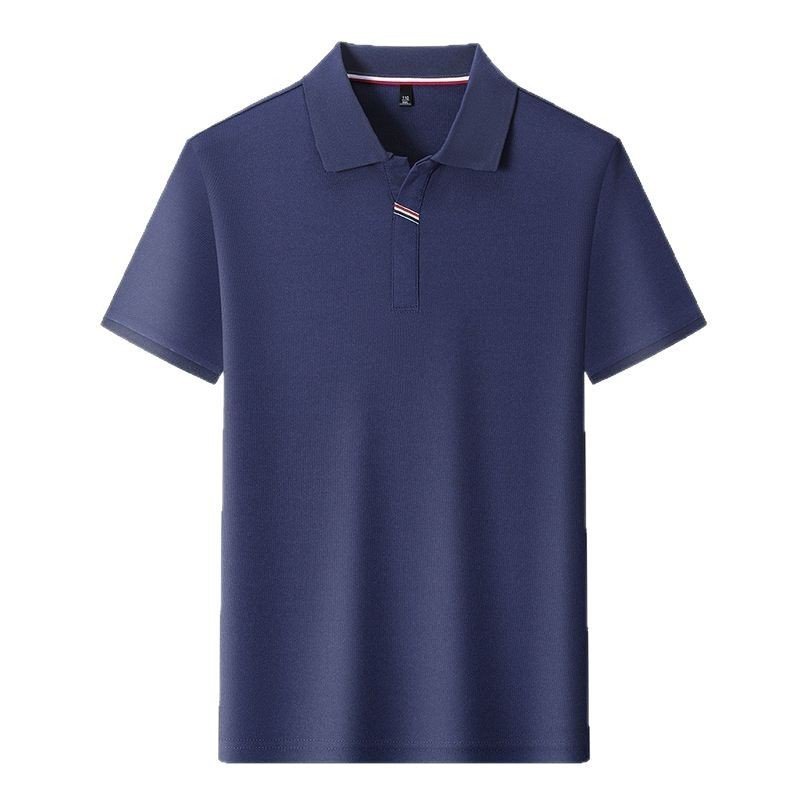 Men's Fashion Lapel Collar Simple Casual T-Shirt
