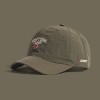 Men's Single-color Embroidered English Letters Quick-drying Lightweight Short-brim Casual Multi-purpose Style Baseball Cap For Couples, Suitable For Daily Outings And Dates.