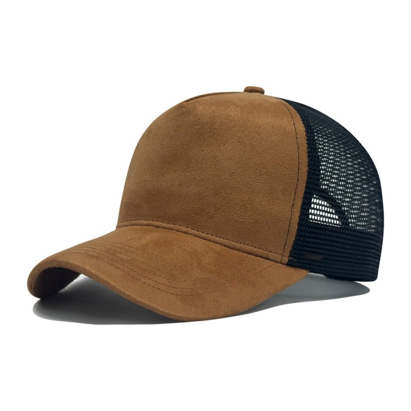 Solid-color Breathable Mesh Unisex Baseball Capversatile For All Seasons