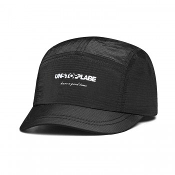 Men's STOP Letter-check Pattern Quick-drying Lightweight Casual Sports Style Baseball Cap For Daily Commuting, Mountain Climbing And Fishing.