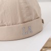 Single-color Quick-drying Lightweight Foldable Stylish And Cool Gentleman's Hat Without Brim, Suitable For Daily Shopping, Outdoor Commuting.