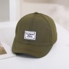 Solid-color Light Board Label Short Brim Quick-dry Thin Style Sun Protection Trendy Casual Baseball Cap Suitable For Outings, Outdoor Travel, Sports