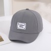 Solid-color Light Board Label Short Brim Quick-dry Thin Style Sun Protection Trendy Casual Baseball Cap Suitable For Outings, Outdoor Travel, Sports