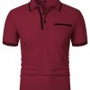 Men's Casual Lapel Short Sleeve T-shirt