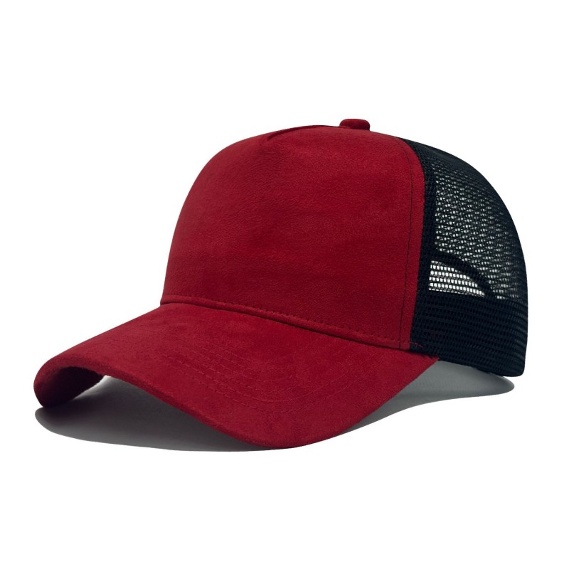 Solid-color Breathable Mesh Unisex Baseball Capversatile For All Seasons