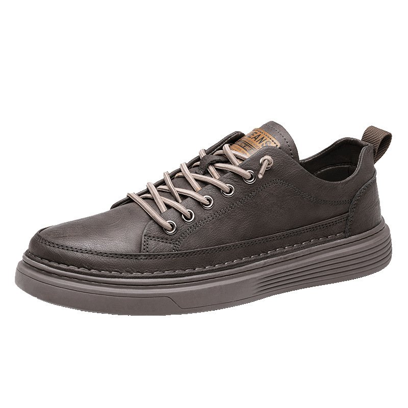 New Casual Sneakers For Men Work Waterproof Flat Shoes