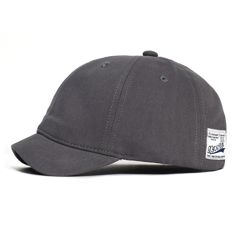 Hip Hop Cotton Short Brim Hat Men